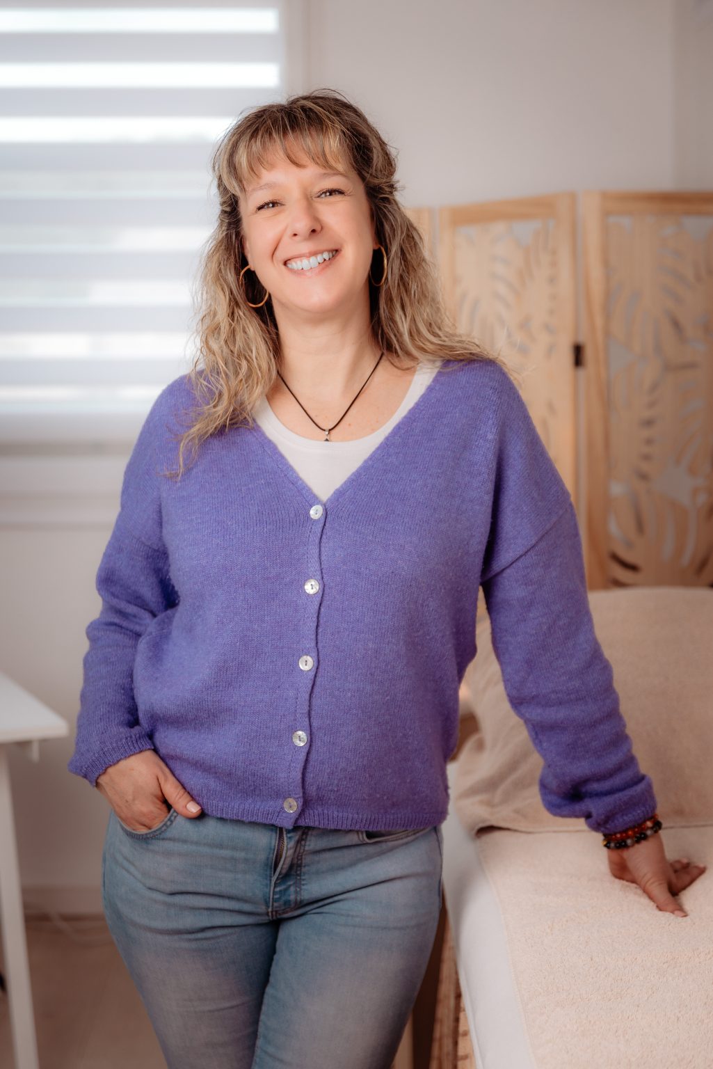 Praticienne en drainage lymphatique bien-être, relaxation, et conseil en fleurs de bach à Jacou.